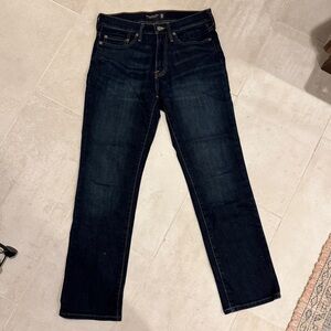 Abercrombie dark wash straight jeans size 29x30
